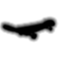 Neon Black Skateboard Roblox item