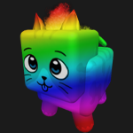 Chroma Fire Cat Roblox item