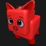 Fire Pig Roblox item