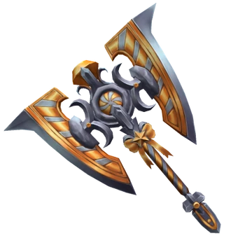 Gold Swirly Axe Roblox item