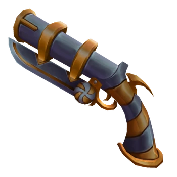 Gold Swirly Gun Roblox item