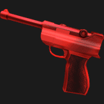 Red Luger Roblox item