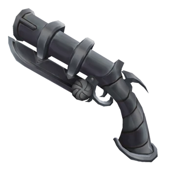Silver Swirly Gun Roblox item