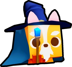 Old Wizard Corgi Roblox item
