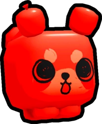 Red Balloon Panda Roblox item