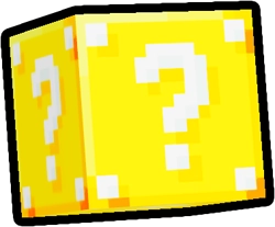 Yellow Lucky Block Roblox item